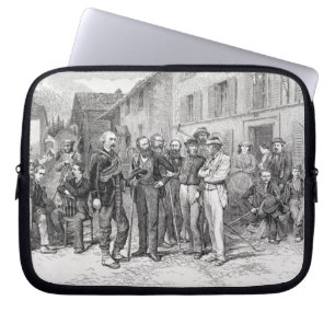 Protection Pour Ordinateur Portable La salle de club de Zermatt en 1864, "de la montée