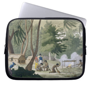 Protection Pour Ordinateur Portable La tribu de Papu sur l'île de Rawak, plaquent 20