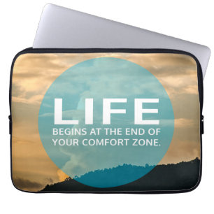 Protection Pour Ordinateur Portable La vie commence