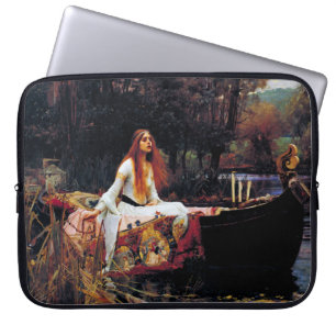 Protection Pour Ordinateur Portable Lady Of Shallot sur le bateau J.W. Waterhouse Fine