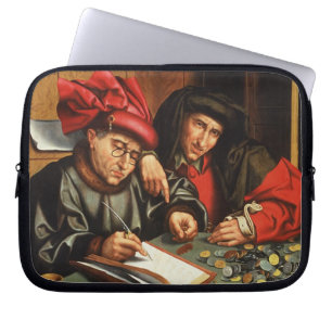 Protection Pour Ordinateur Portable L'argent Lenders (huile sur le panneau de chêne)
