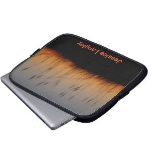 Protection Pour Ordinateur Portable L'avoine marine et les dunes au coucher du soleil