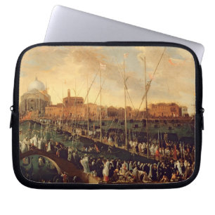 Protection Pour Ordinateur Portable Le cortège de Redentore (huile sur la toile)