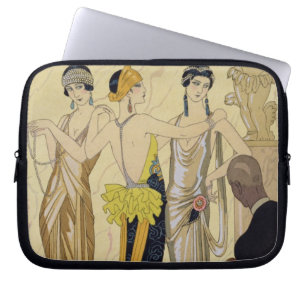 Protection Pour Ordinateur Portable Le jugement de Paris, 1920-30 (copie de pochoir)