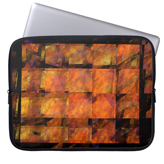 Protection Pour Ordinateur Portable Le Mur Abstrait Peignoir (Devant)