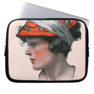 Protection Pour Ordinateur Portable Le profil de la femme