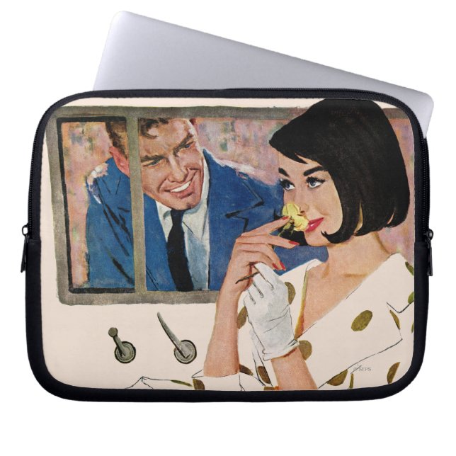 Protection Pour Ordinateur Portable Le Rose d'or (Devant)