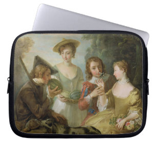 Protection Pour Ordinateur Portable Le sens de l'odorat, c.1744-47 (huile sur la
