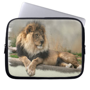 Protection Pour Ordinateur Portable Les amoureux du lion Roi de la Jungle