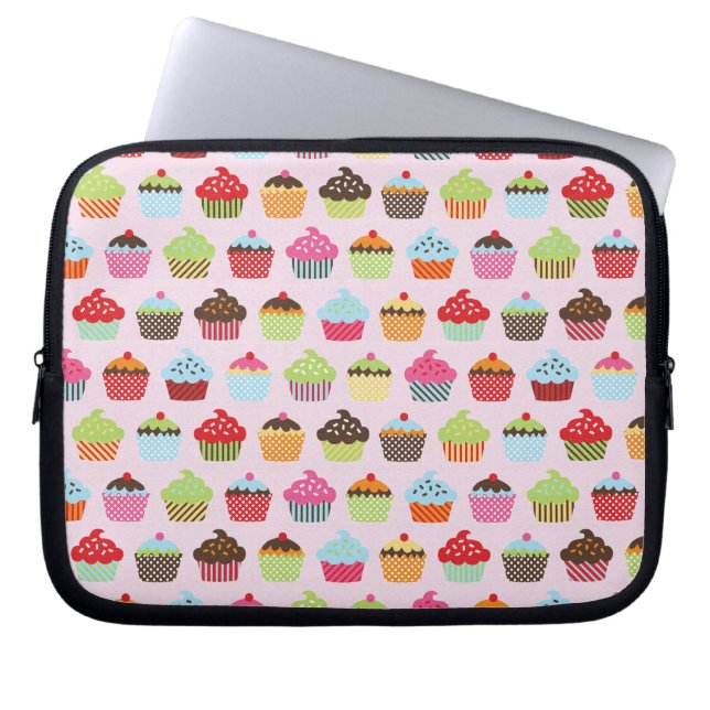 Protection Pour Ordinateur Portable Les gâteaux mignons (Devant)