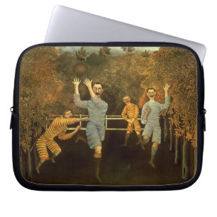 Protection Pour Ordinateur Portable Les joueurs de football, 1908 (huile sur la toile)