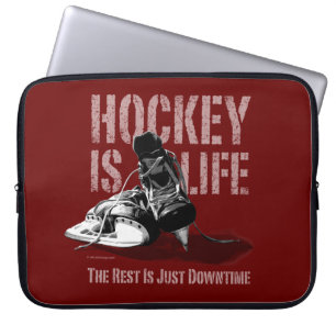 Protection Pour Ordinateur Portable L'hockey est la vie