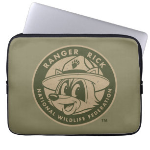 Protection Pour Ordinateur Portable Logo kaki de Rick de garde forestière de Rick d