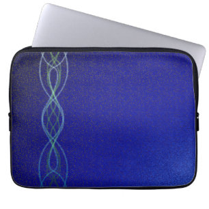 Protection Pour Ordinateur Portable Lumières bleu-foncé