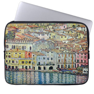 Protection Pour Ordinateur Portable Malcesine sur le lac de Garde par Gustav Klimt