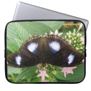 Protection Pour Ordinateur Portable Manche de l'ordinateur portable papillon à points 
