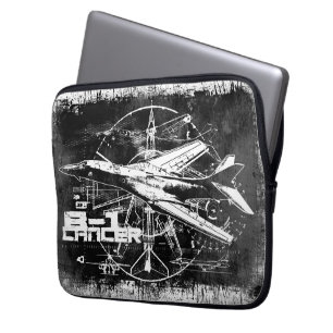 Protection Pour Ordinateur Portable Manche d'ordinateur portable B-1 Lancer en néoprèn