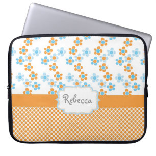Protection Pour Ordinateur Portable Manche d'ordinateur portable jaune aux fleurs d'ét