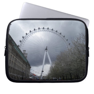 Protection Pour Ordinateur Portable Manche d'ordinateur portable London Eye Neoprène 1