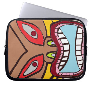 Protection Pour Ordinateur Portable Manche d'ordinateur portable Tiki
