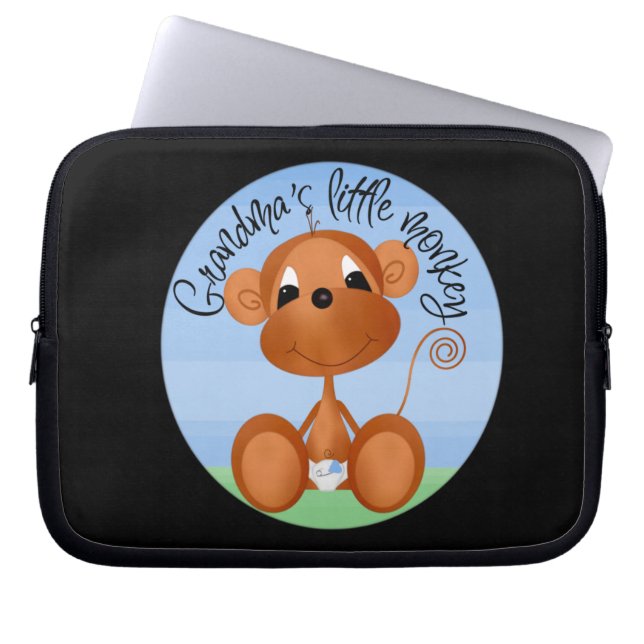 Protection Pour Ordinateur Portable Manche électronique de grand-mère (Devant)