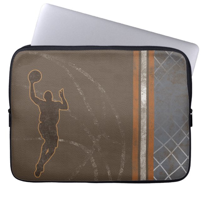 Protection Pour Ordinateur Portable Manche Ordinateur Portable De Basketball Boy (Devant)