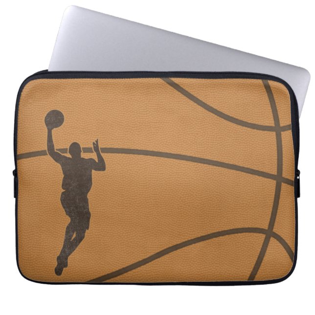 Protection Pour Ordinateur Portable Manche Ordinateur Portable De Basketball Boy (Devant)