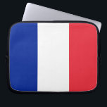 Protection Pour Ordinateur Portable Manche pour ordinateur portable à drapeau français<br><div class="desc">Protégez votre ordinateur portable avec style grâce à notre manche exclusive avec le drapeau de la France ! Conçu avec une attention minutieuse aux détails, ce manche pour ordinateur portable n’est pas seulement un accessoire protecteur, c’est une célébration de la culture et du patrimoine français. Le design dynamique met en...</div>