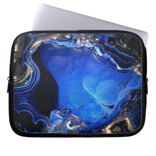 Protection Pour Ordinateur Portable Manche pour ordinateur portable Azurite Geode 3D G