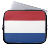 Manche pour ordinateur portable Pays-Bas Flag