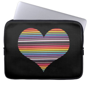 Protection Pour Ordinateur Portable Manche pour ordinateur portable Rainbow Ribbon