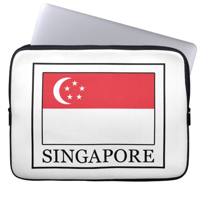Protection Pour Ordinateur Portable Manchette de Singapour (Devant)