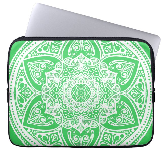Protection Pour Ordinateur Portable Mandala du printemps (Devant)