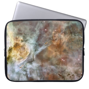 Protection Pour Ordinateur Portable Marbre pastel dans la marina Nebula