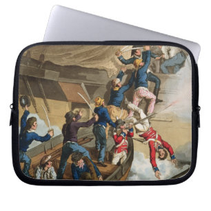 Protection Pour Ordinateur Portable Marins britanniques embarquant un homme de guerre,