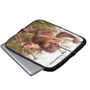 Protection Pour Ordinateur Portable Mason Orangutan Orphan-Lend a Hand Electronics Bag