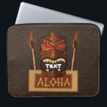 Protection Pour Ordinateur Portable Masque Tiki en bois Vintage Rétro ALOHA Hawaiian<br><div class="desc">Masque Tiki en bois Vintage rétro ALOHA Coque hawaïen.</div>