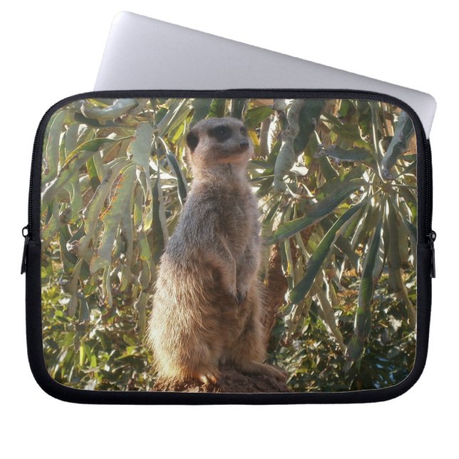 Protection Pour Ordinateur Portable Meerkat En Garde, (Devant)