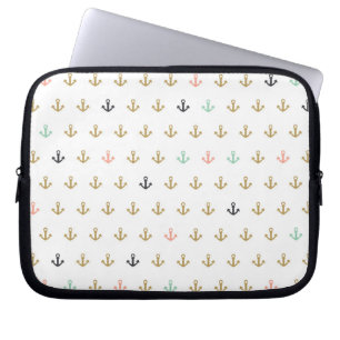 Protection Pour Ordinateur Portable Mini motif d'Ancre