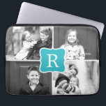 Protection Pour Ordinateur Portable Monogramme Collage personnalisé Portable manches T<br><div class="desc">Les cadeaux photo font les meilleurs cadeaux ! Facile à personnaliser avec votre texte et/ou photo(s) pour un look personnalisé. Conçu par Berry Berry Sweet. Voir d'autres designs sur www.berryberrysweet.com</div>