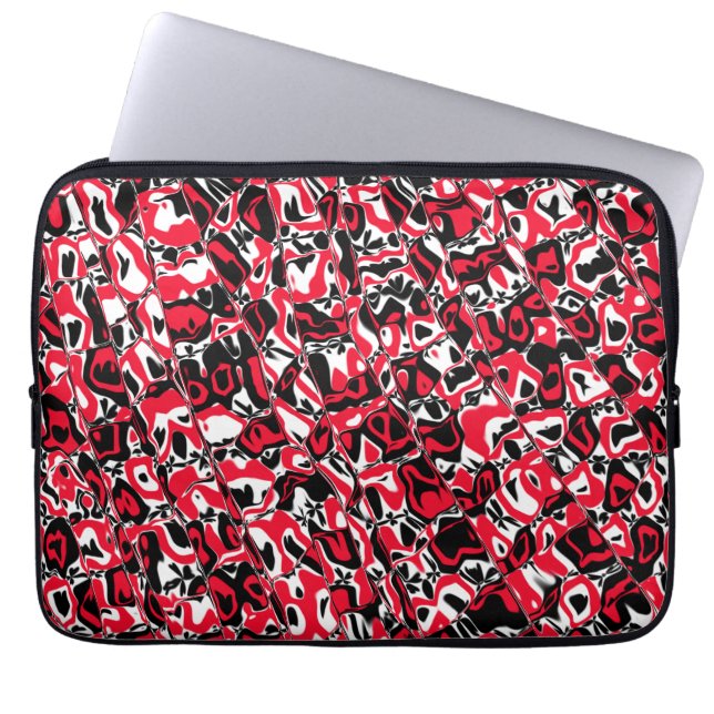 Protection Pour Ordinateur Portable Mosaïque Abstraite (Devant)