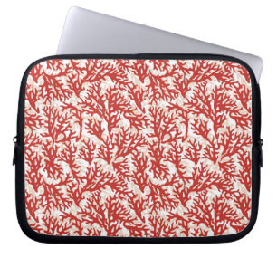 Protection Pour Ordinateur Portable Motif 2 de corail rouge