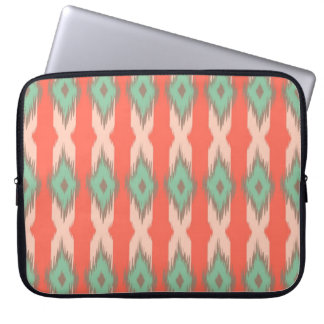Protection Pour Ordinateur Portable Motif aztèque abstrait girly d'ikat géométrique