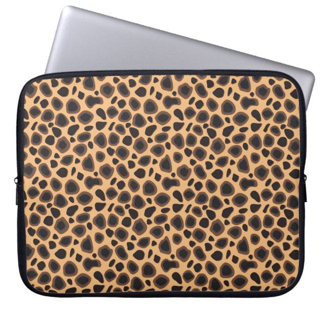 Protection Pour Ordinateur Portable Motif Cheetah (Devant)