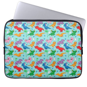 Protection Pour Ordinateur Portable Motif Cute Dinosaur