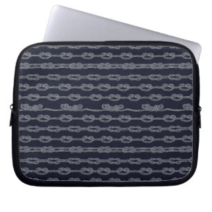 Protection Pour Ordinateur Portable Motif de noeuds marin