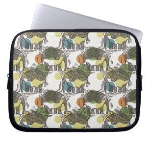 Protection Pour Ordinateur Portable Motif d'éléphant