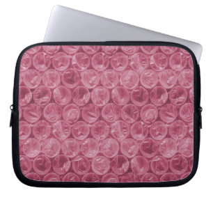Protection Pour Ordinateur Portable Motif d'enveloppement de bulle rose