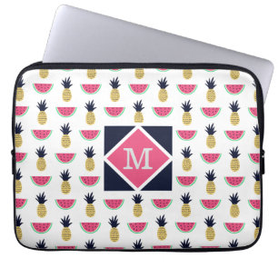 Protection Pour Ordinateur Portable Motif mignon de griffonnage d'ananas et de