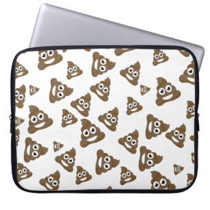 Protection Pour Ordinateur Portable Motif mignon drôle d'Emoji de dunette